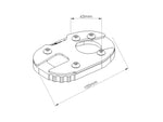 Kickstand Extension Pad for Yamaha Tracer 7 GT (21-24) By Puig