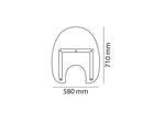 America III Screen for Kawasaki VN1600 Classic (03-08) By Puig