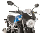 Retrovision Black Semi Fairing And Screen 195mm for Suzuki SV 650 (16-24) By Puig