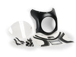 Retro Carbon Look Semi Fairing And Screen 195mm for Honda CB1100 EX (14-20) By Puig