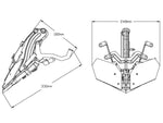 Manual Screen Height Adjuster for Yamaha MT-09 (17-20) By Puig
