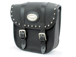 Black 16L Studded Iparex Saddlebags By Longride CIL130A
