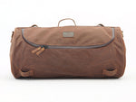 Brown 32.5L Waxed Canvas Roll Bag By Longride CUS141WBRO