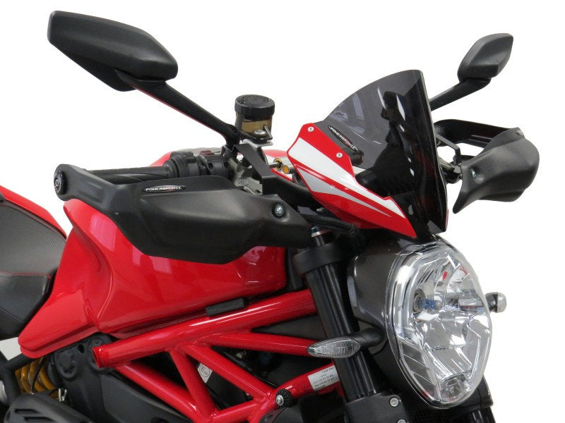 Ducati Monster 797 17 20 Double Bubble Screen by PowerBronze Fast Bike Bits Ltd