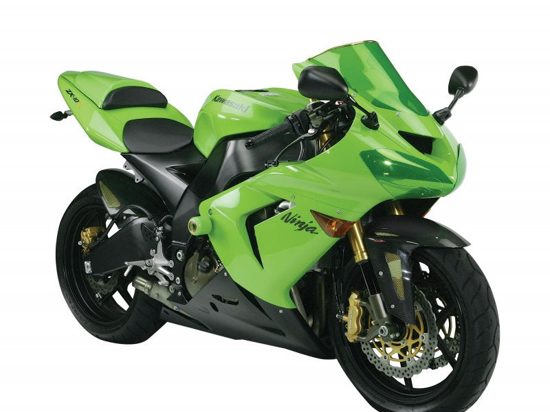 Kawasaki ZX-10R (04-05) Double Bubble Screen by PowerBronze – Fast 