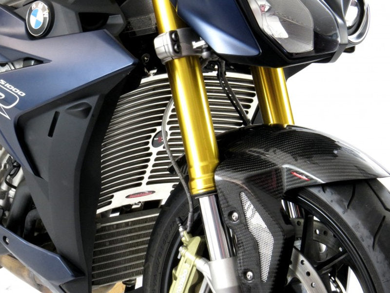 Bm Racing Radiator Guards BMW S1000 R (14-16) Stainless Steel Radiator Guard by PowerBronze ...