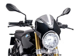 Retrovision Black Semi Fairing And Screen for BMW R Nine T Scrambler (21-24) By Puig