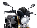 Retrovision Black Semi Fairing And Screen for BMW R Nine T (14-24) By Puig