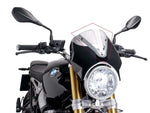 Retrovision Black Semi Fairing And Screen for BMW R Nine T Pure (17-24) By Puig