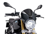 Retrovision Carbon Look Semi Fairing And Screen for BMW R Nine T Scrambler (21-24) By Puig