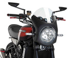Retro Black Semi Fairing And Screen 195mm for Kawasaki Z900 RS (18-24) By Puig