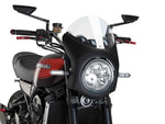 Retro Carbon Look Semi Fairing And Screen 195mm for Kawasaki Z900 RS (18-24) By Puig